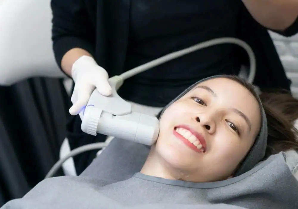 HIFU treatment Streatham Hill in progress