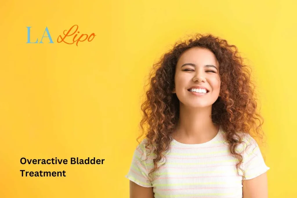 woman smiling about overactive bladder treatment Streatham Hill solutions